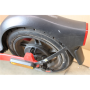SALE OUT. Ninebot by Segway eKickscooter D28E, Black/Red, DAMAGED PACKAGING, USED, REFURBISHED, MINOR SCRATCHES ON STEERING WHEEL SCREEN AND STEERING WHEEL, ON REAR WHEEL PROTECTION. Segway Ninebot eKickscooter D28E Up to 25 km/h Black/Red