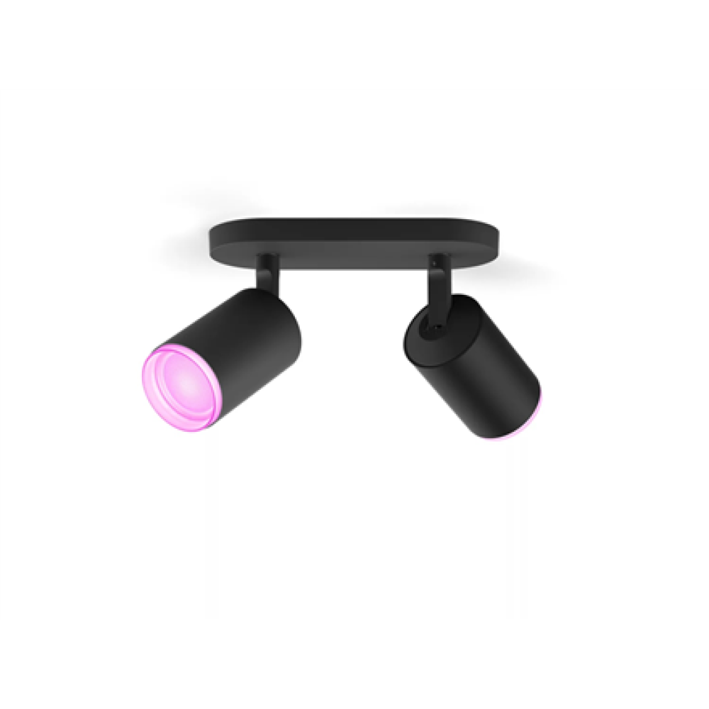 Philips Hue WCA Fugato Spotlight , GU10 , 2x5.7 W , 2000-6500 Hue White Colour Ambiance