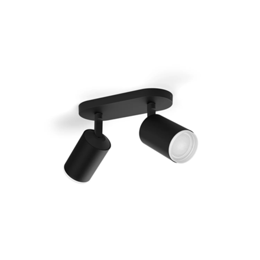 Philips Hue WCA Fugato Spotlight , GU10 , 2x5.7 W , 2000-6500 Hue White Colour Ambiance