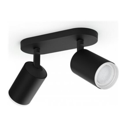 Philips Hue WCA Fugato Spotlight , GU10 , 2x5.7 W , 2000-6500 Hue White Colour Ambiance
