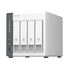 QNAP , 4 Bay ARM , TS-433-4G , Cortex-A55 , ARM 4-core , Processor frequency 2.0 GHz , 4 GB , On board (non-expandable)