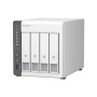 QNAP , 4 Bay ARM , TS-433-4G , Cortex-A55 , ARM 4-core , Processor frequency 2.0 GHz , 4 GB , On board (non-expandable)