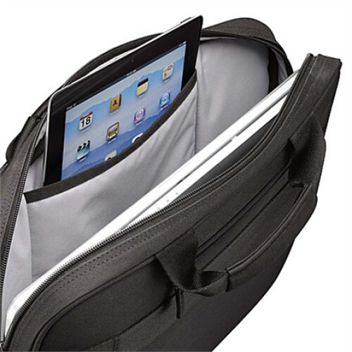 Case Logic , DLC115 , Fits up to size 15 , Messenger - Briefcase , Shoulder strap , Black