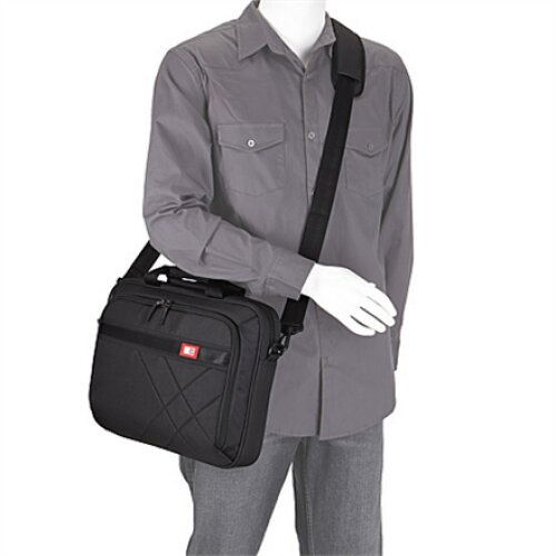 Case Logic , DLC115 , Fits up to size 15 , Messenger - Briefcase , Shoulder strap , Black