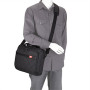 Case Logic , DLC115 , Fits up to size 15 , Messenger - Briefcase , Shoulder strap , Black