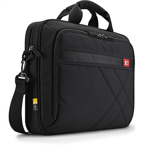 Case Logic , DLC115 , Fits up to size 15 , Messenger - Briefcase , Shoulder strap , Black