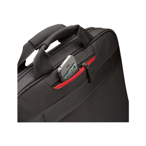 Case Logic , DLC115 , Fits up to size 15 , Messenger - Briefcase , Shoulder strap , Black