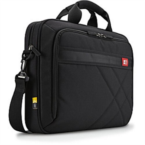 Case Logic , DLC115 , Fits up to size 15 , Messenger - Briefcase , Shoulder strap , Black