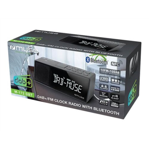 Muse , M-172 DBT , Alarm function , NFC features , Black