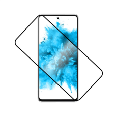 Fixed Screen Protector , Samsung , Galaxy A36 5G/A56 5G , Tempered Glass , Black , Full Cover 2.5D