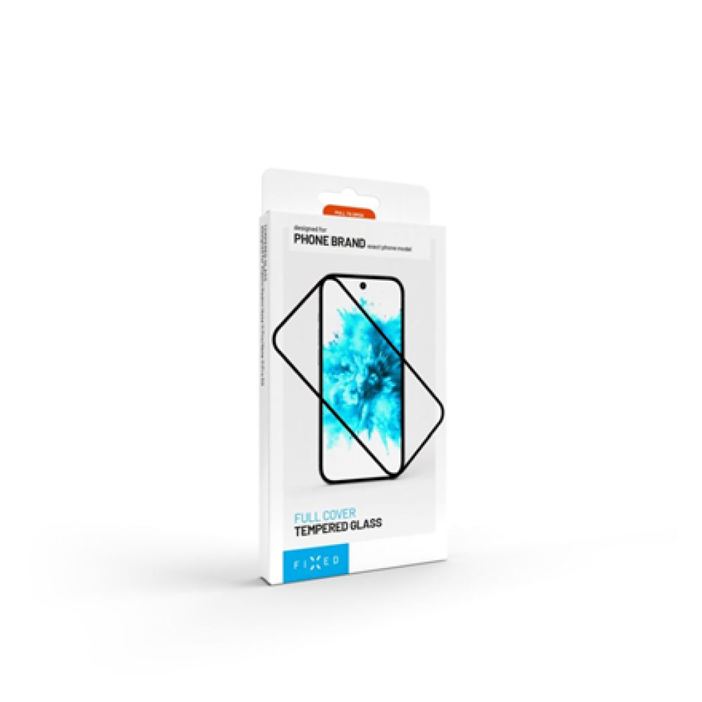 Fixed Screen Protector , Samsung , Galaxy A36 5G/A56 5G , Tempered Glass , Black , Full Cover 2.5D