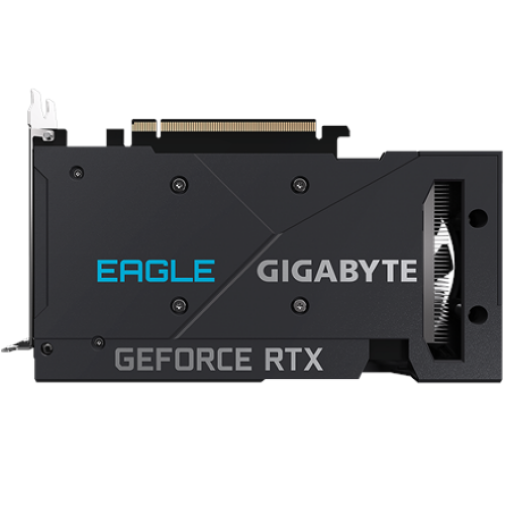 Gigabyte GV-N3050EAGLE OC-8GD 1.0 NVIDIA 8 GB GeForce RTX 3050 GDDR6 PCI Express 4.0 HDMI ports quantity 2 Memory clock speed 14000 MHz