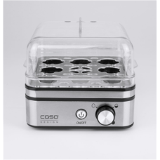 Caso Egg cooker E9 Stainless steel, 400 W, Functions 13 cooking levels