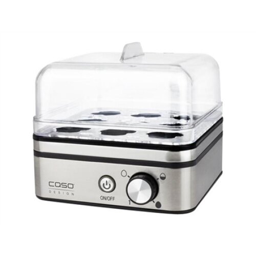 Caso , Egg cooker , E9 , Stainless steel , 400 W , Functions 13 cooking levels