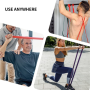 PROIRON Assisted Pull up Band Exercise Band, 208 x 6.4 x 0.45 cm, Resistance Level: Strongest (36-67 kg), Black, 100% Natural Latex