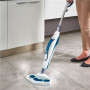 Polti , Steam mop , PTEU0296 Vaporetto SV460 Double , Power 1500 W , Steam pressure Not Applicable bar , Water tank capacity 0.3 L , White/Blue