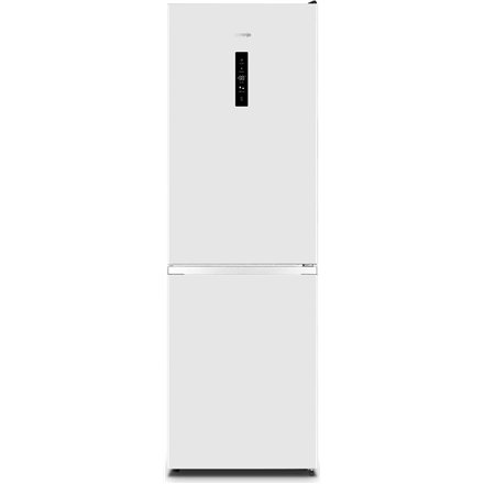 Gorenje N619EAW4 , Energy efficiency class E , Free standing , Combi , Height 186 cm , No Frost system , Fridge net capacity 207 L , Freezer net capacity 97 L , Display , 39 dB , White