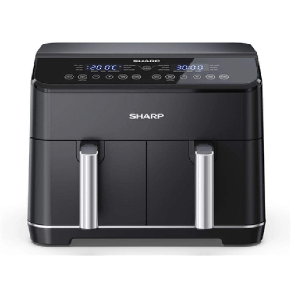 Sharp , Air Fryer , AF-GD82AE-B , Power 1800 W , Capacity 8 L , Black