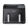Sharp , Air Fryer , AF-GD82AE-B , Power 1800 W , Capacity 8 L , Black