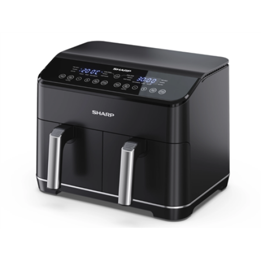 Sharp , Air Fryer , AF-GD82AE-B , Power 1800 W , Capacity 8 L , Black