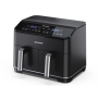 Sharp , Air Fryer , AF-GD82AE-B , Power 1800 W , Capacity 8 L , Black