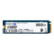 Kingston SSD , DC2000B , 960 GB , SSD form factor M.2 2280 , Solid-state drive interface PCIe NVMe Gen 4.0 (x4) , Read speed 7000 MB/s , Write speed 1300 MB/s