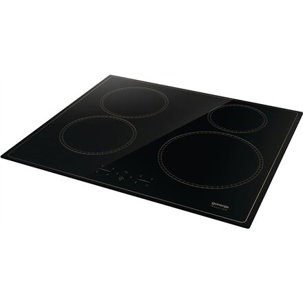 Gorenje Hob , GI6401CLBSC , Induction , Number of burners/cooking zones 4 , Electronic , Timer , Black