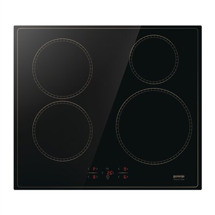 Gorenje Hob , GI6401CLBSC , Induction , Number of burners/cooking zones 4 , Electronic , Timer , Black