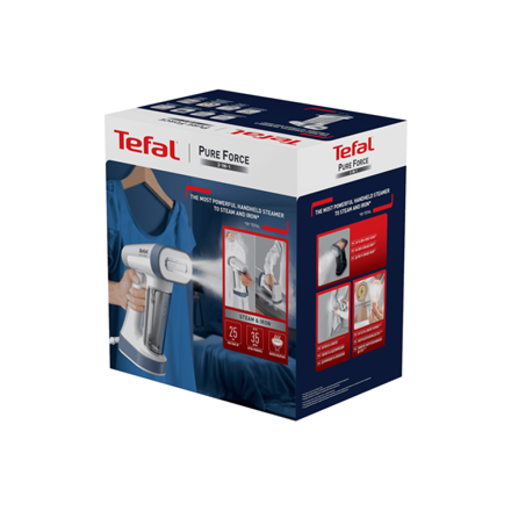 Tefal DT8722E0 Pure Force 2 in 1 Handheld Steamer , TEFAL