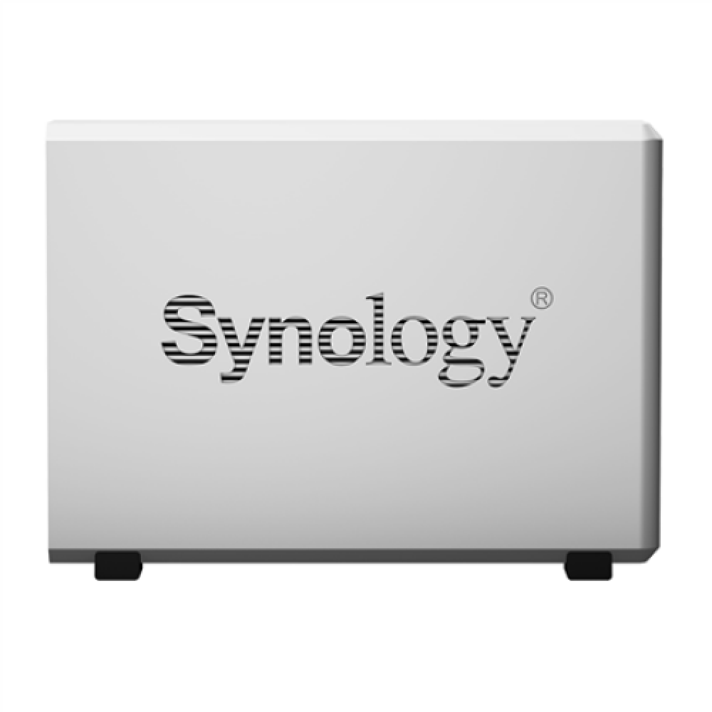 Synology Tower NAS DS120j up to 1 HDD/SSD Marwell Armada 3700 Dual-Core Processor frequency 0.8 GHz 0.5 GB DDR3
