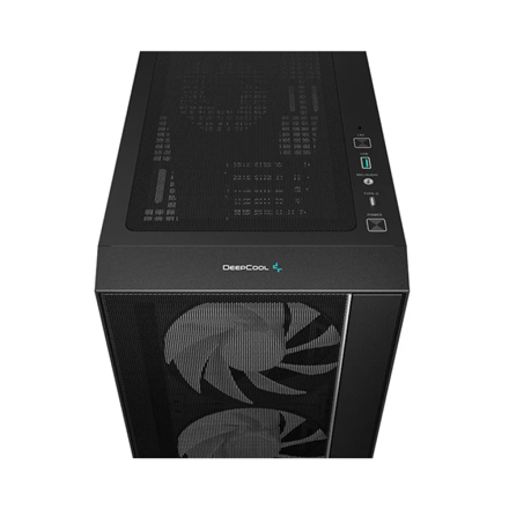 Deepcool Case , MATREXX 55 Mesh V4 C , Black , Mid Tower , Power supply included No , ATX PS2