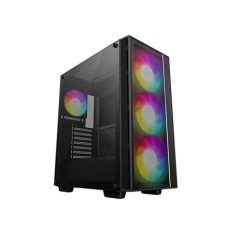 Deepcool Case , MATREXX 55 Mesh V4 C , Black , Mid Tower , Power supply included No , ATX PS2