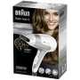 Braun , Hair Dryer , Satin Hair 5 HD 580 , 2500 W , Number of temperature settings 3 , Ionic function , White/ silver