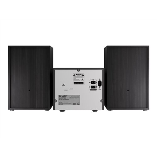 Sharp XL-B517D(BK) Hi-Fi Micro System, CD/FM/USB/Bluetooth v5.0, Aux-in, 45W, Black , Sharp , Hi-Fi Micro System , XL-B517D(BK) , Black , USB port , AUX in , Bluetooth , CD player , FM radio , Wireless connection