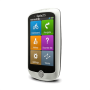 Mio CYCLO 215 HC 8.9cm (3.5); 320 x 480, GPS (satellite), Maps included