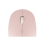 Natec , Mouse , Harrier 2 , Wireless , Bluetooth , White/Pink