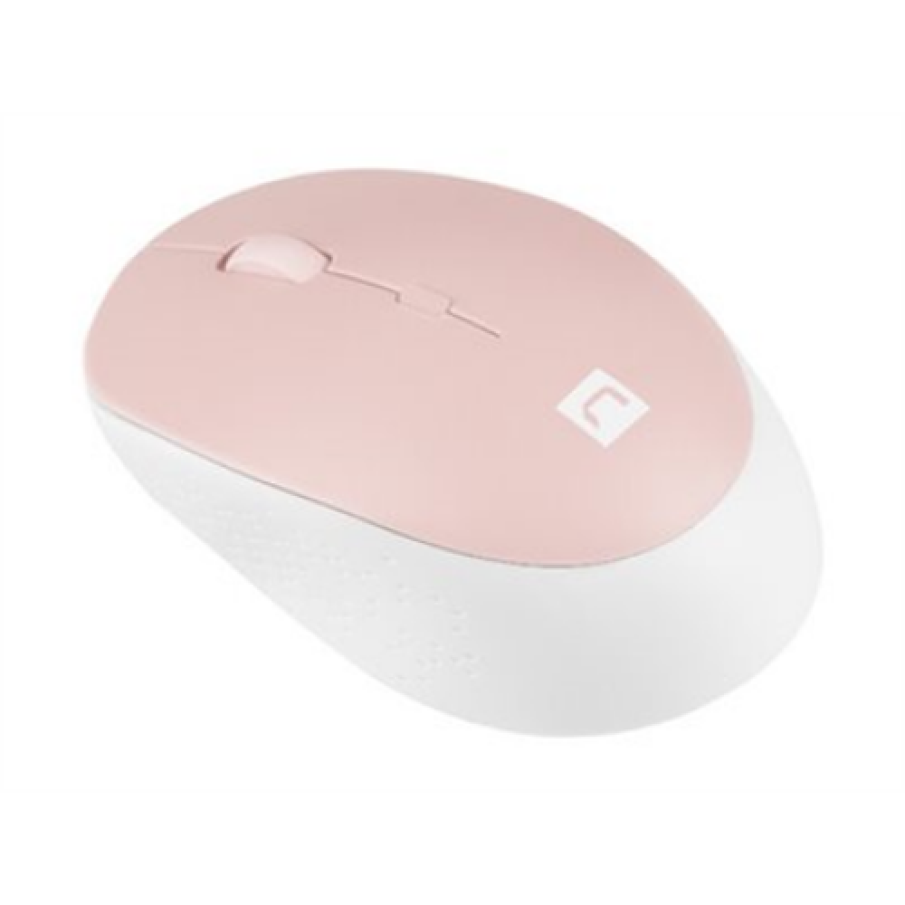 Natec , Mouse , Harrier 2 , Wireless , Bluetooth , White/Pink