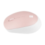 Natec , Mouse , Harrier 2 , Wireless , Bluetooth , White/Pink