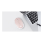 Natec , Mouse , Harrier 2 , Wireless , Bluetooth , White/Pink