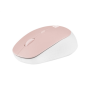Natec , Mouse , Harrier 2 , Wireless , Bluetooth , White/Pink