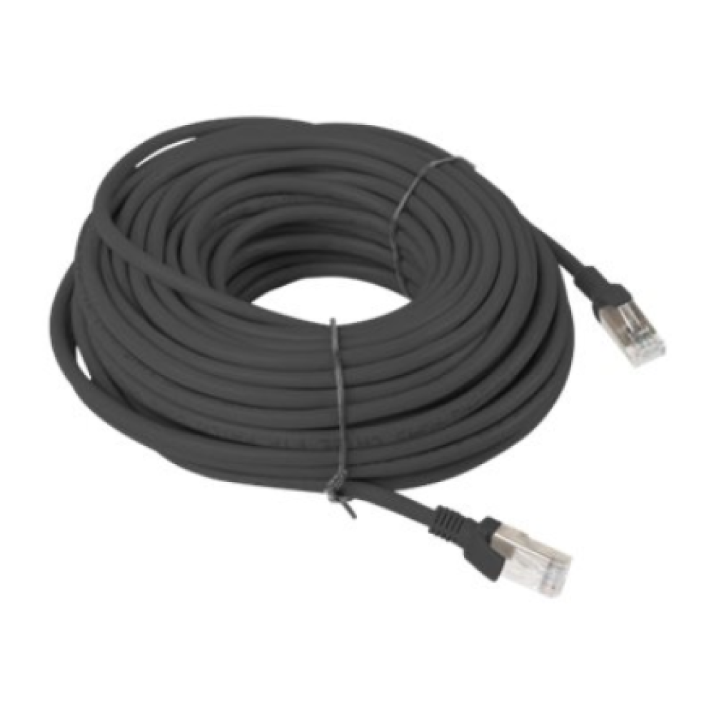 Lanberg , Patchcord CAT.6 UTP , PCU6-10CC-2000-BK , 20 m , Black