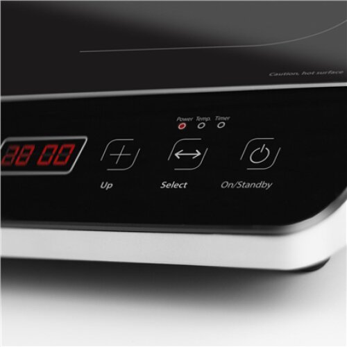 Caso , Hob , Touch 2000 , Number of burners/cooking zones 1 , Touch , Induction , Black