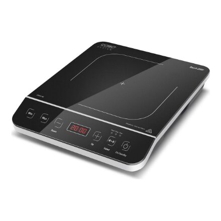 Caso , Hob , Touch 2000 , Number of burners/cooking zones 1 , Touch , Induction , Black