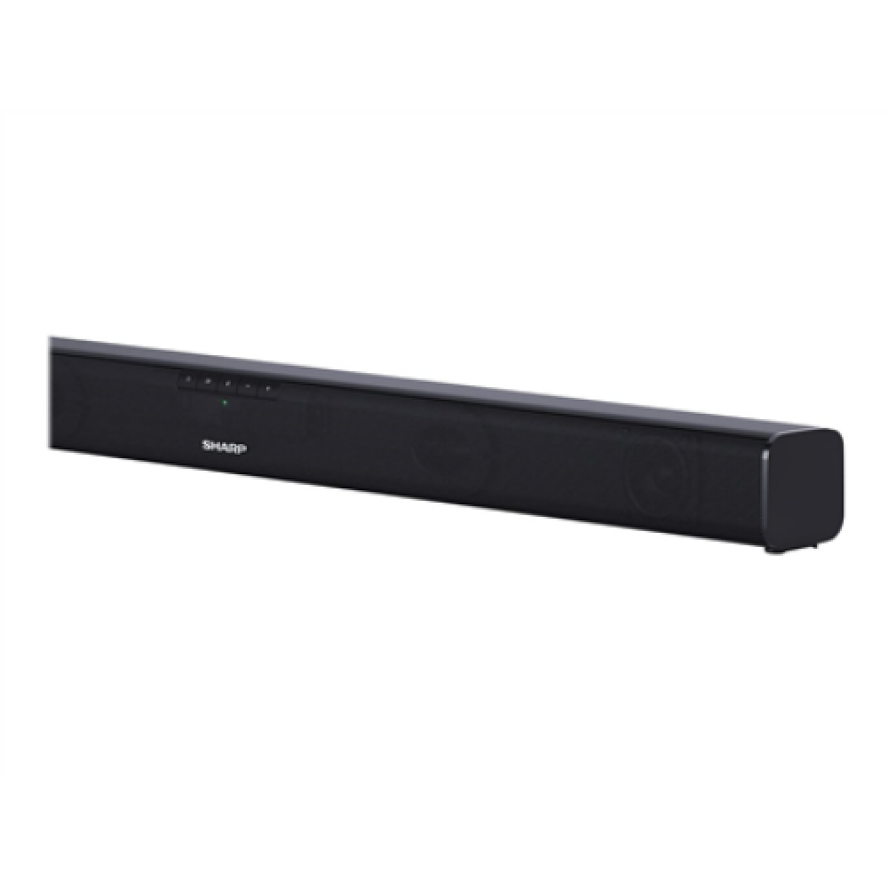 Sharp , HT-SB110 2.0 Slim Soundbar , Black , No , Bluetooth , HDMI, Optical, Bluetooth , 90 W , Wireless connection
