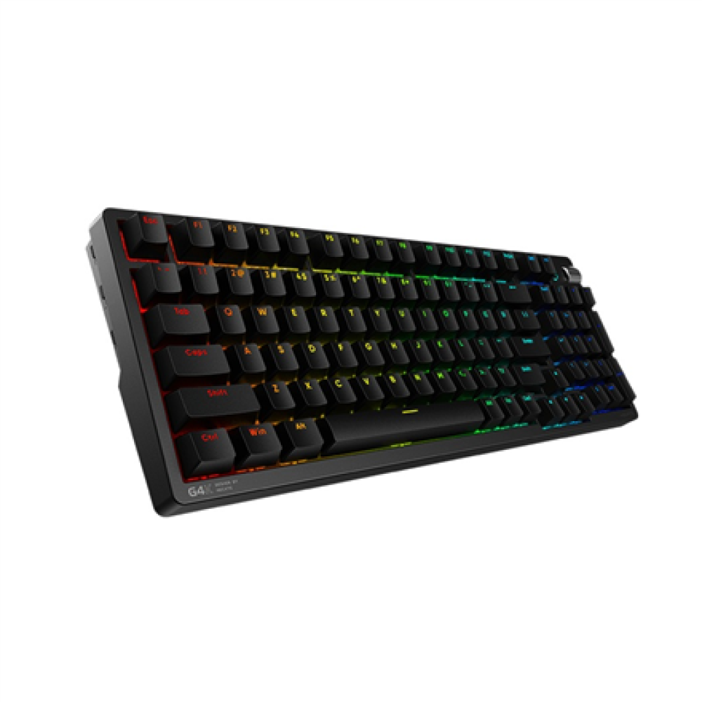 Edifier , Tri-mode Gaming Mechanical Keyboard , G4K , Gaming keyboard , Wireless , Black , 2.4GHz, Bluetooth, USB-C