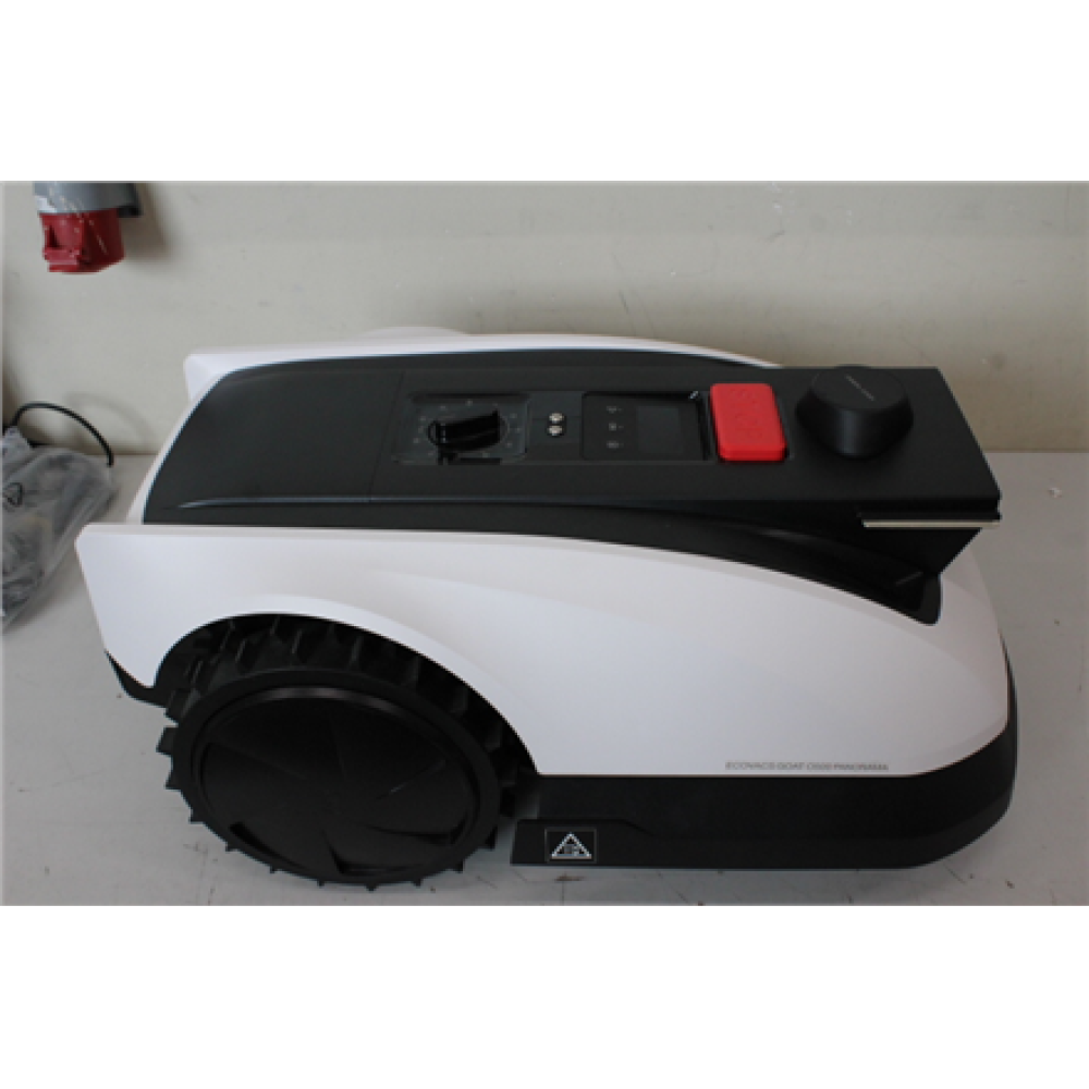 SALE OUT. Ecovacs GOAT O500 Panorama Lawn Mower, Robot, Up to 500 m², Al camera navigation, SmartEdge, White , Ecovacs , Lawn Mower GOAT O500 Panorama , DAMAGED PACKAGING, USED,DIRTY, SCRATCHED