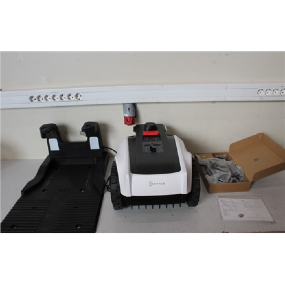 SALE OUT. Ecovacs GOAT O500 Panorama Lawn Mower, Robot, Up to 500 m², Al camera navigation, SmartEdge, White , Ecovacs , Lawn Mower GOAT O500 Panorama , DAMAGED PACKAGING, USED,DIRTY, SCRATCHED