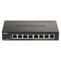 D-Link , 8-Port Gigabit PoE Smart Managed Switch , DGS-1100-08PV2 , Web managed , Desktop , Power supply type External