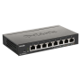 D-Link , 8-Port Gigabit PoE Smart Managed Switch , DGS-1100-08PV2 , Web managed , Desktop , Power supply type External