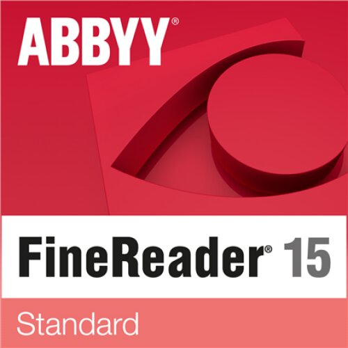 Abbyy FineReader 15 Standard, Volume License (per Seat), 1 year(s), License quantity 11-25 user(s), Software Maintenance